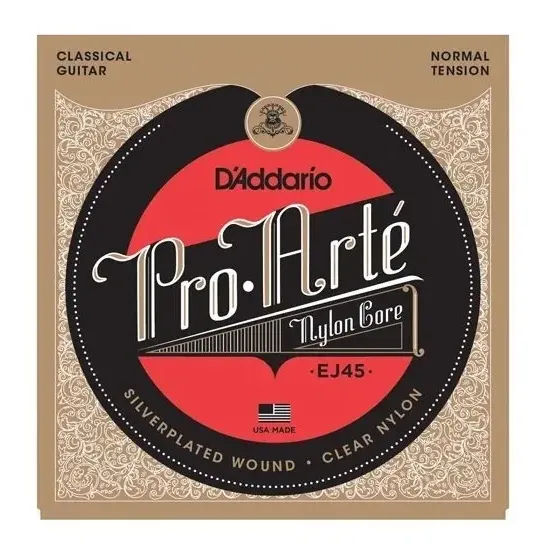 Cordas Violão Nylon Clássico Tensão Normal D'addario Ej45