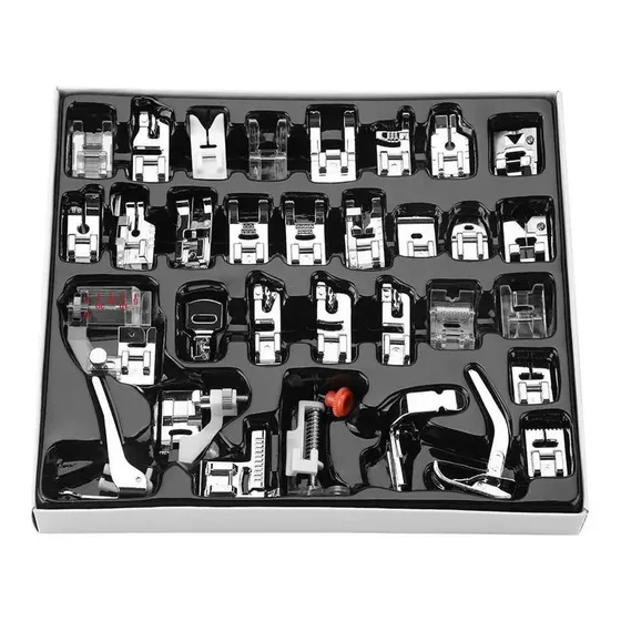 Pé Calcador Sapatilha Kit 32 Pçs + Brinde - Singer E Outras