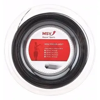 Rolo Corda Msv Focus Hex 1,23mm Preta (em Estoque) - 200m