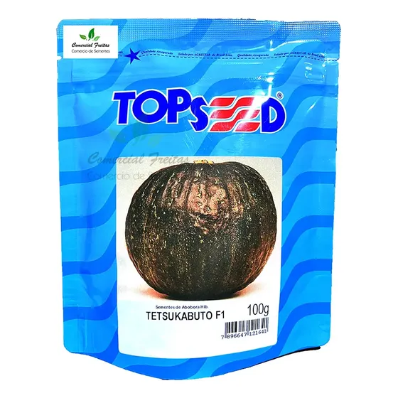 Sementes De Abóbora Híb. Tetsukabuto Pcte C/ 100 Gr Cabotia