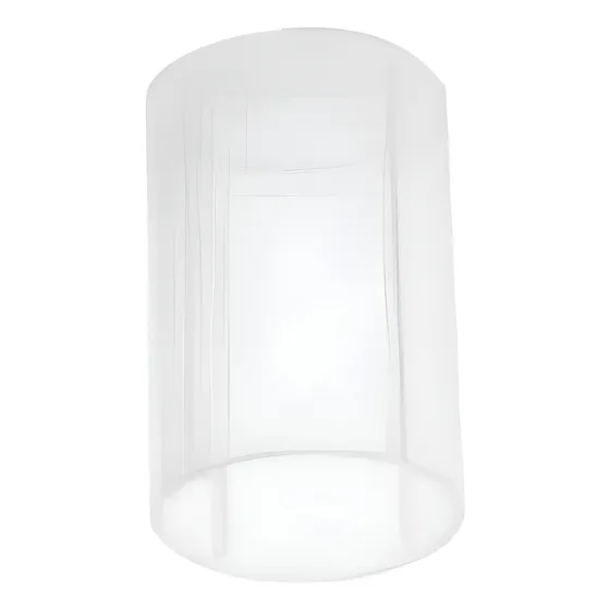 100 Sobretampa Cilindrica Transparente Valvula Recrave 15mm