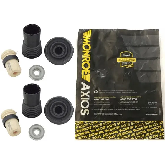 Kit Amortecedor Coxim Batente Coifa Logan Sandero - Axios