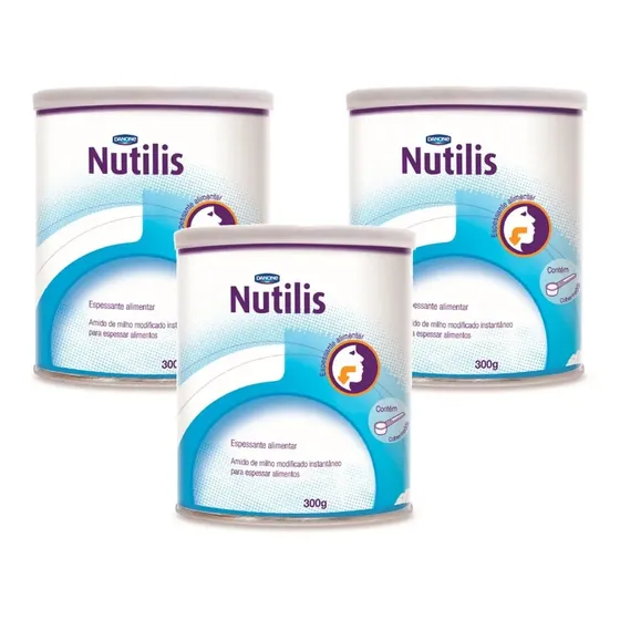 Kit 3 Nutilis Espessante 300g - Danone