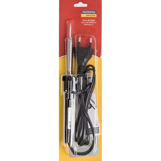 Ferro De Solda Estanhador 220v 70w Tramontina + Suporte 220v