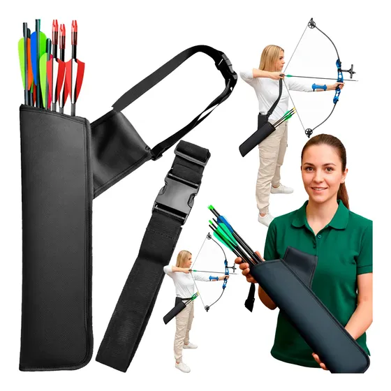 Aljava Cordura Cintura / Ombro A47 Arco E Flecha Balestras