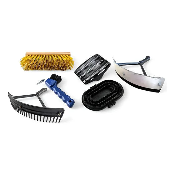 Kit Limpeza Limpa Cavalo Rodo Pente Escova Ranilha + Outros