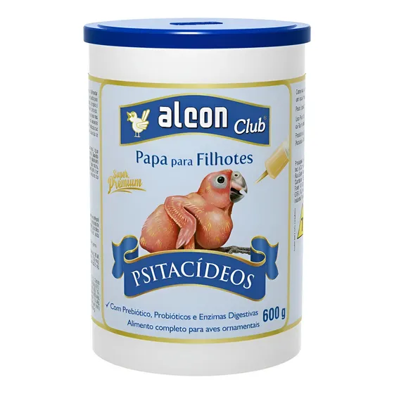 Alcon Club Papa P/ Filhotes 600g Calopsita, Papagaio, Arara