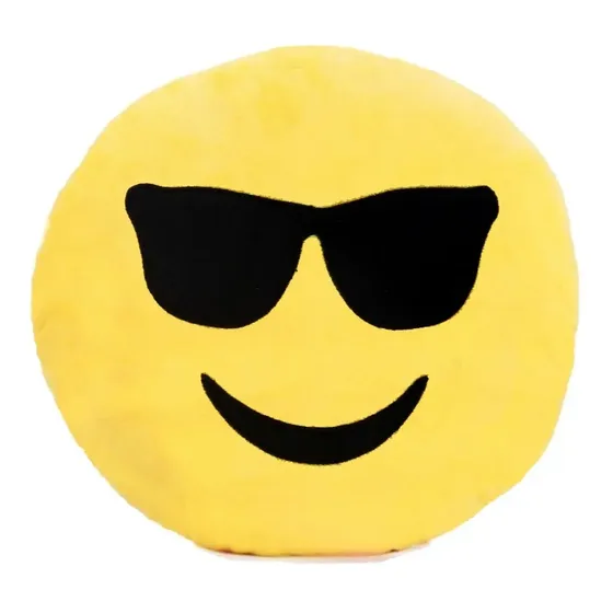 Almofada Emoji Emoticon Whatsapp Óculos