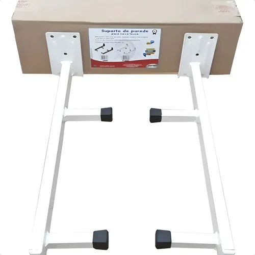 Suporte De Parede Fixo Para Lava-louças Branco 90kg