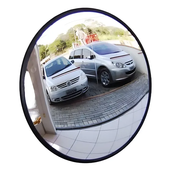 Espelho Convexo 40cm Para Garagens ( Retrovisor E Portaria)