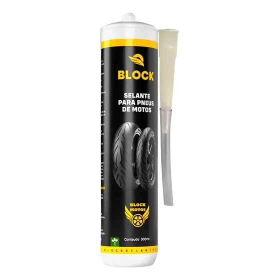 Selante Block 1 Frasco Para Pneu Moto Bike Bicicleta