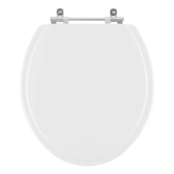 Tampa De Vaso Convencional / Oval / Universal Branco