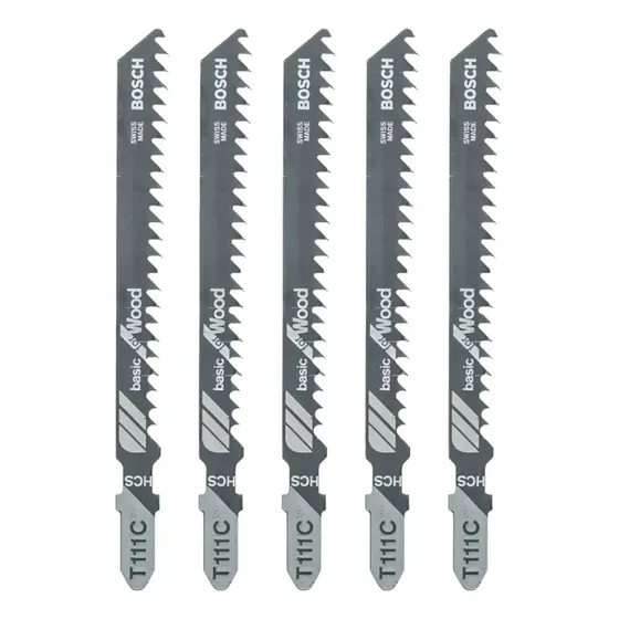 Serra Tico-tico 5 Peças Bosch T111c Para Madeira