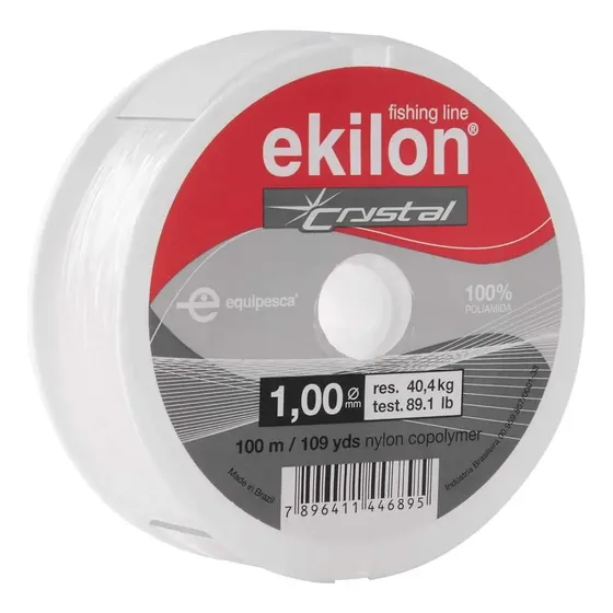 Linha De Nylon 1mm 100m Resistente Para Pesca Equipesca