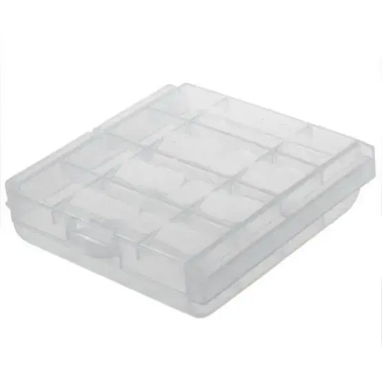 3 Unidades, Estojo, Case, Porta Pilhas Aa / Aaa