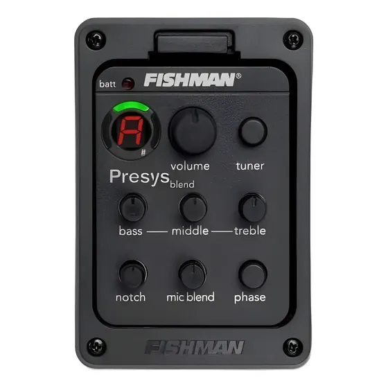 Captador Violão Fishman Presys 301 Mic Afinador Frete Grátis
