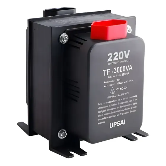 Auto Transformador 3000va 3kva 110v 220v P/ Refrigerador Microondas Cafeteira Maquina De Lavar