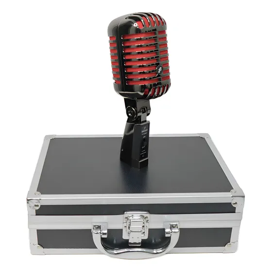 Microfone Arcano Vintage Acabamento Impecável Vt-45 Bk2