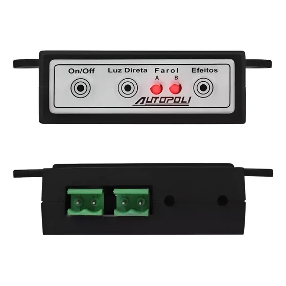 Modulo Central Strobo Autopoli Reposição 12 24v Bivolt