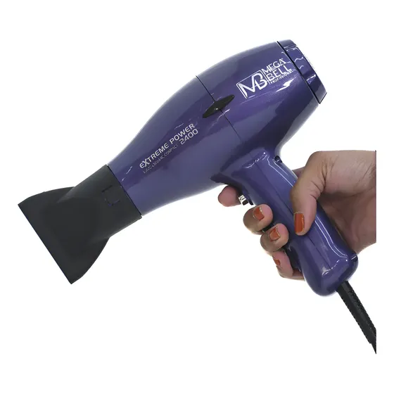 Secador De Cabelo Power Compacto 2400w Mega Bell - 220v