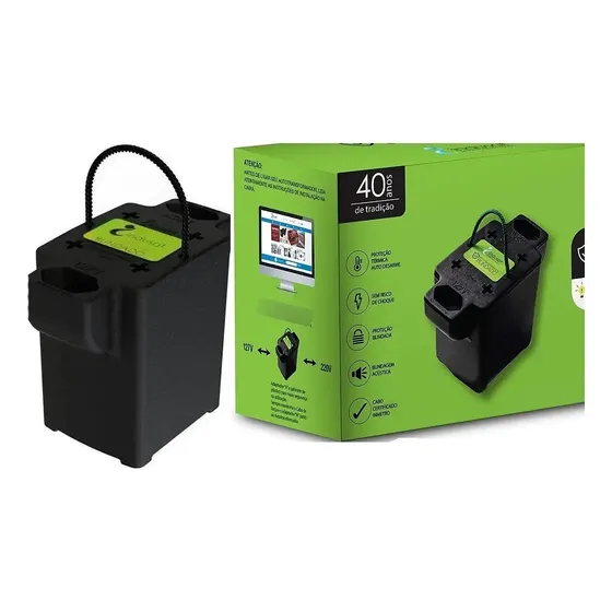 Auto Transformador 2000va 1400w Para Motor De Até 1,4 Hp Cv Ou Até 1,1 Kva Kw Bivolt 110v 220v 127v Nacional Fiolux