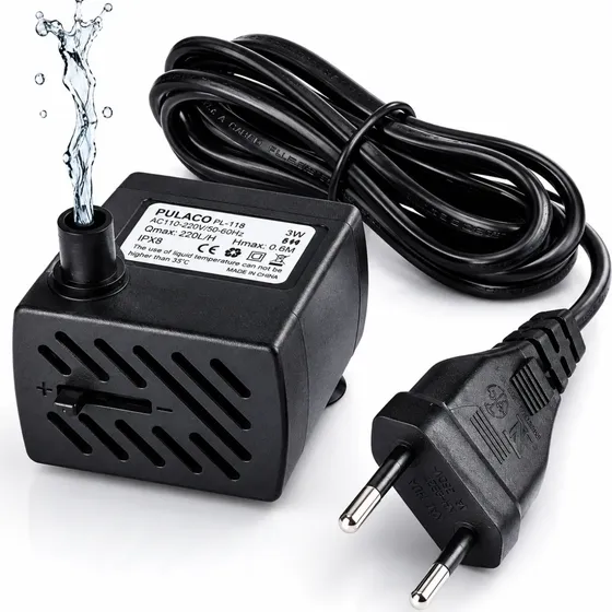 Bomba Submersa Bombinha Fonte Aquário Bebedouro Pet 220l/h