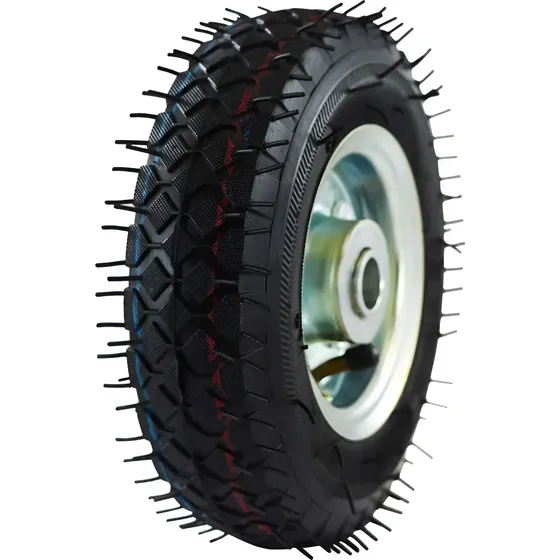Roda Aro 2.50-4 Câmara E Pneu Para Carrinho De Carga