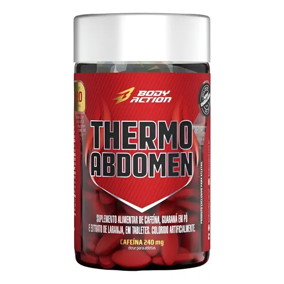 Thermo Abdomen 120caps Body Action Queimador De Gordura