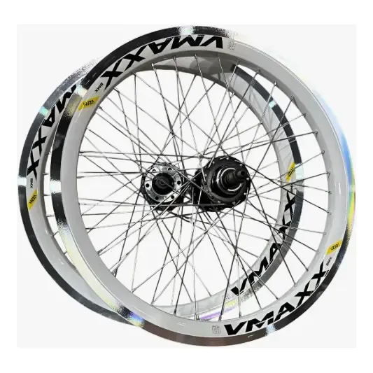 Rodas Aro 20 Vmax Vzan Par Montado 36furos Com Freio A Disco