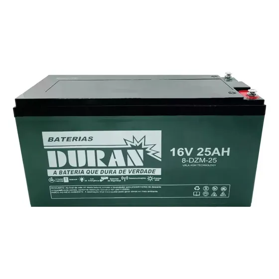 Bateria Gel Selada 16v 24ah Global - Ev16-24 Ciclo Profundo