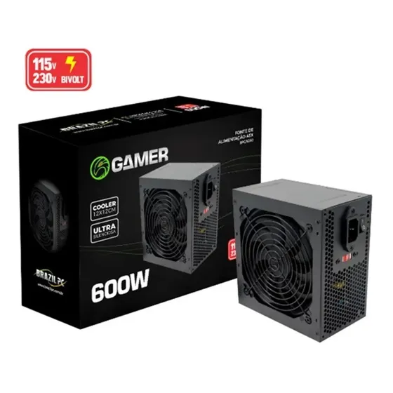 Fonte De Alimentação 600w Reais