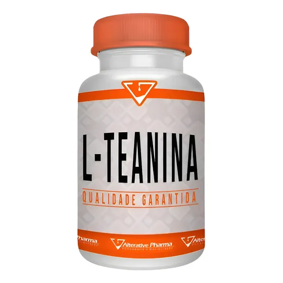 L Teanina 500mg Manipulado 60 Cápsulas - L-theanine
