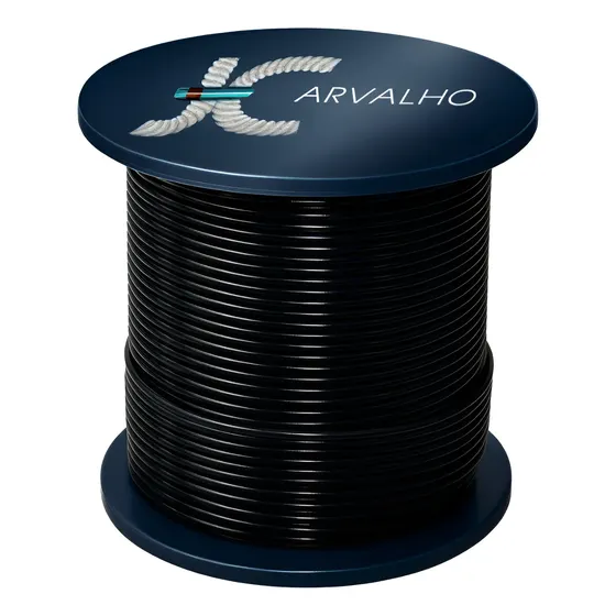 Cabo Aço Revestido Para Academia 1/8 X 4,8 Mm 10 Metros