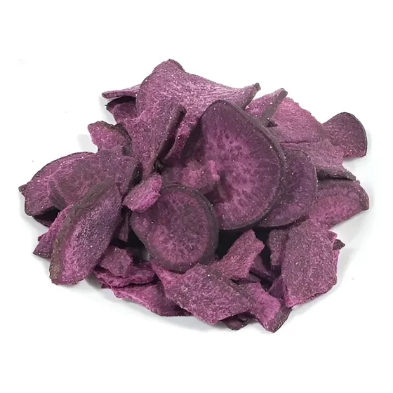 Batata Doce Roxa Desidratada Chips (assada) 1kg Mega Ofeta