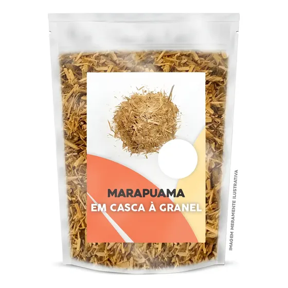 Marapuama Casca Rasurada Para Chá Premium 1kg Mega Promoção