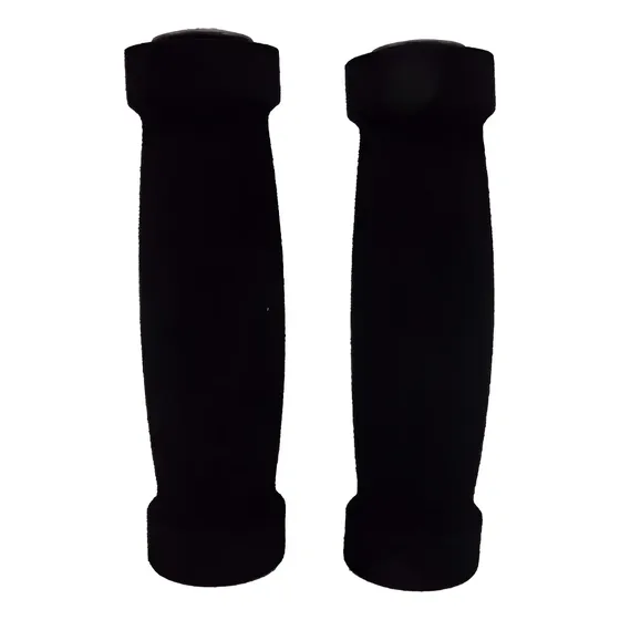 Punho Manopla De Espuma Bike Bicicleta Preto Par
