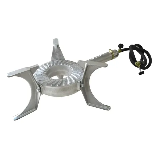 Fogareiro Aluminio Fundido Pesca Camping Cerveja Artesanal