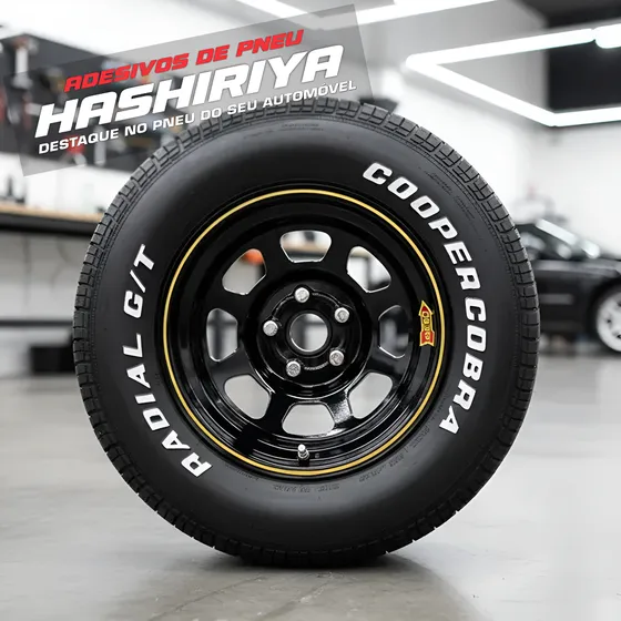 Adesivo De Pneu - Cooper Cobra + Radial Gt