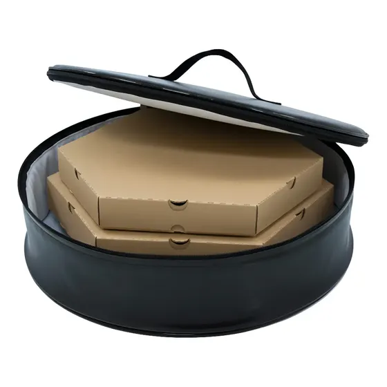 Porta Pizza Térmica Bag Redonda 47 X 10 Cm Até Duas Pizzas