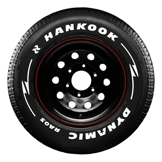 Letras Brancas De Pneu Para Opala - Hankook Dynamic Ra03