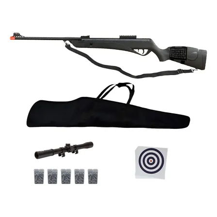 Carabina Rifle Pressão Cbc Ag15 Nitro 5.5 + Kit Completo