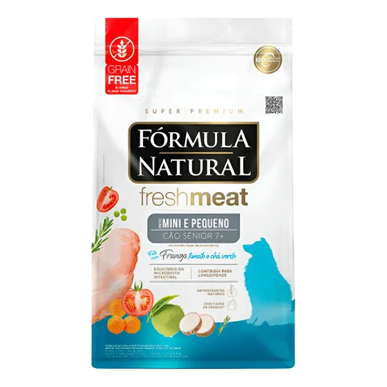 Fórmula Natural Fresh Meat Cães Sênior Porte Peq. 2,5 Kg