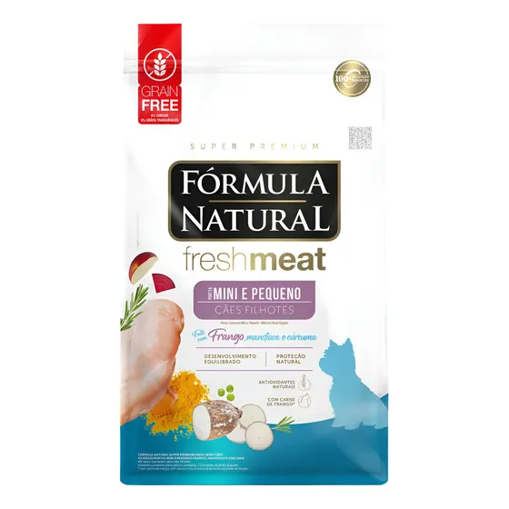 Fórmula Natural Fresh Meat Filhotes Mini E Peq. 2,5 Kg