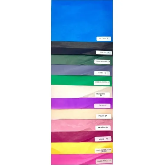 Papel De Seda - 50 X 70 Cm - Pcte C/100-rococó-pipa