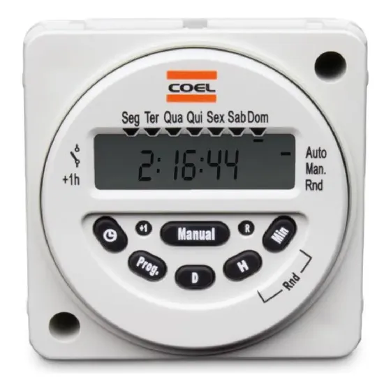 Programador Interruptor Horário Coel Rtstl-20 100~240v Novo
