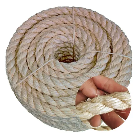 Corda De Sisal 20mm 50 Metros Artesanato E Amarrações Natural