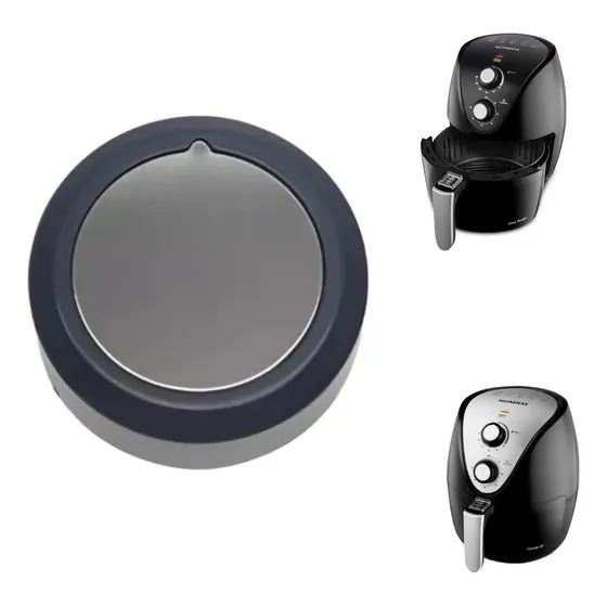 Botão P/ Airfryer Mondial Af29 Af30 Af31 Preto - Original
