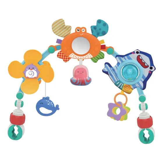 Arco Móbile Para Carrinho E Berço Chocalho Ocean - Maxi Baby