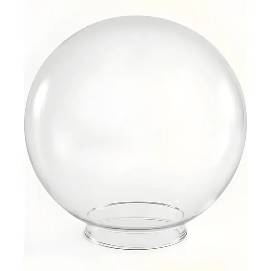 Globo De Vidro P/iluminação Transparente 10x15