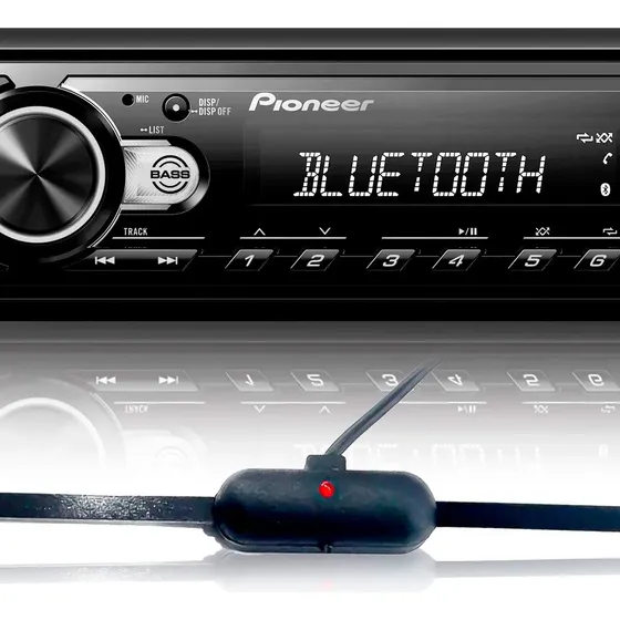 Radio Automotivo Bluetooth Pioneer Mvh-235bt Usb Modelo 2025